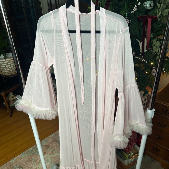 Pink Trunslucent Robe - Picture 1 of 3